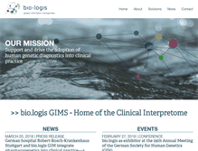 Tablet Screenshot of biologis.com